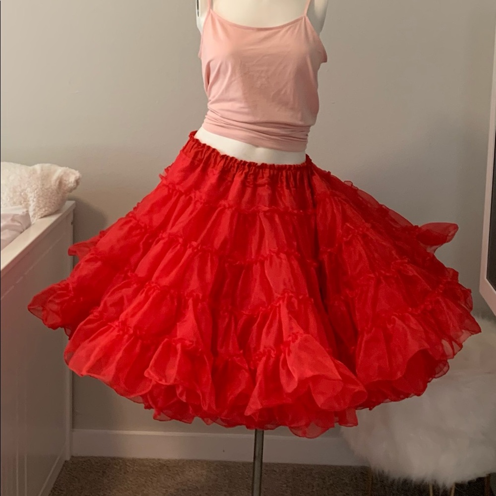 Royal Petticoats Red Thick Petticoat